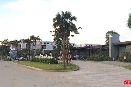 Dự án Khu đô thị Nam đường 32, Hoài Đức đã triển khai nhiều năm nay chưa hoàn thiện theo quy hoạch.