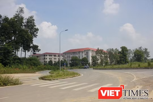 Dự án Đại học Quốc gia Hà Nội tại Hòa Lạc - Ảnh: Q.V