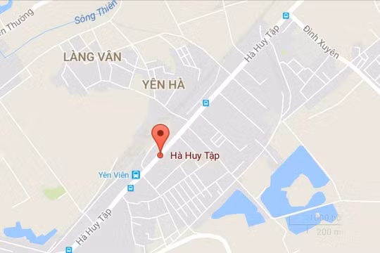 Tuyến đường có điểm đầu tại vị trí giao với đường Hà Huy Tập, điểm cuối hết địa phận huyện Gia Lâm.