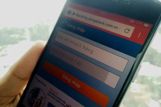 Người dùng phải hết sức thận trọng khi sử dụng internet banking. - Ảnh: Đức Thiện