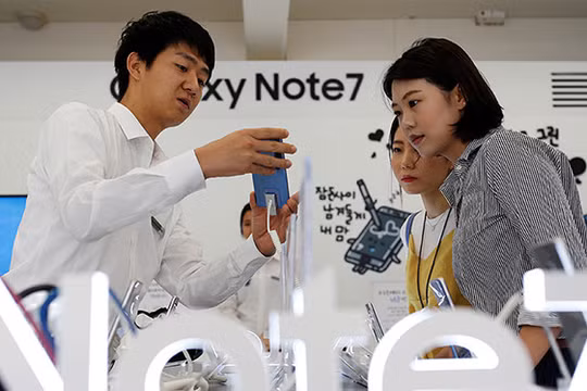 Nhiều nhà mạng tại Mỹ đã mất niềm tin vào Galaxy Note 7 của Samsung