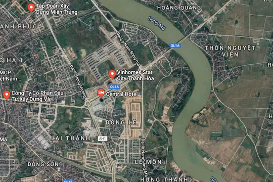 Liên danh Tập đoàn Xây dựng Miền Trung – Công ty CP Xây dựng và lắp máy Trung Nam – Công ty CP xây dựng phát triển Hòa Bình trúng thầu dán KĐT mới dọc Đại lộ Nam sông Mã với tổng diện tích 48ha.