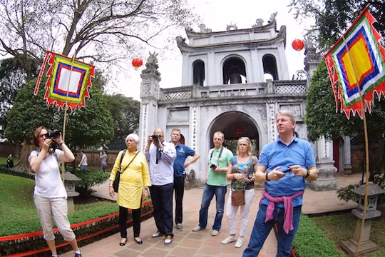 9 tháng đầu năm lượng du khách quốc tế đến Việt Nam tăng khá cao