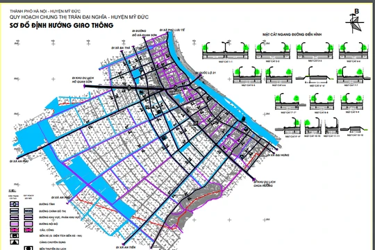 Quy mô dân số dự báo tối đa của thị trấn Đại Nghĩa đến năm 2030 khoảng 12.000 người.