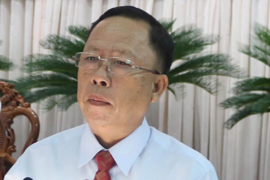 Bí thư tỉnh ủy Hậu Giang Trần Công Chánh bị kỷ luật khiển trách liên quan đến việc đề nghị tiếp nhận ông Trịnh Xuân Thanh.