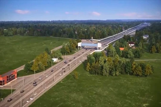 Tuyến đường có tổng chiều dài khoảng 80km với tổng mức đầu tư trên 11.000 tỷ đồng.