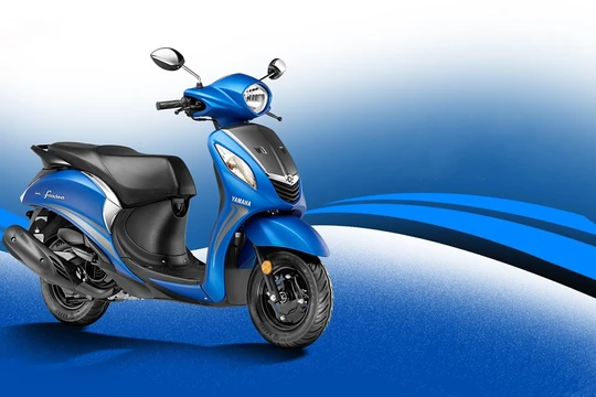 Yamaha Fascino 2017 thay đổi nhẹ so với thế hệ cũ.