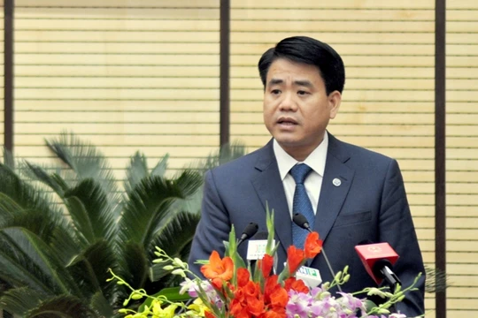 Chủ tịch UBND TP Hà Nội, Nguyễn Đức Chung.