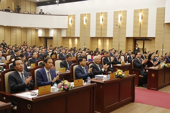 Kỳ họp thứ 5, HĐND TP. Hà Nội chính thức khai mạc - Ảnh: Kinh tế đô thị