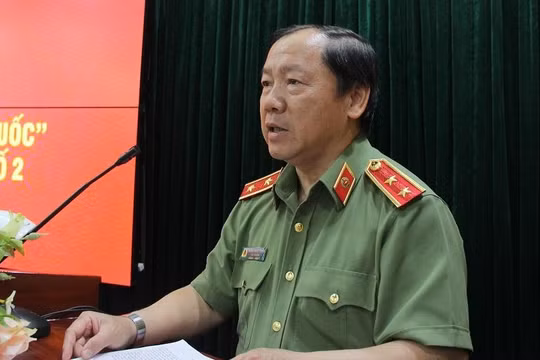 Cục trưởng Cục An ninh mạng, Bộ Công an Hoàng Phước Thuận. Ảnh: BCA.