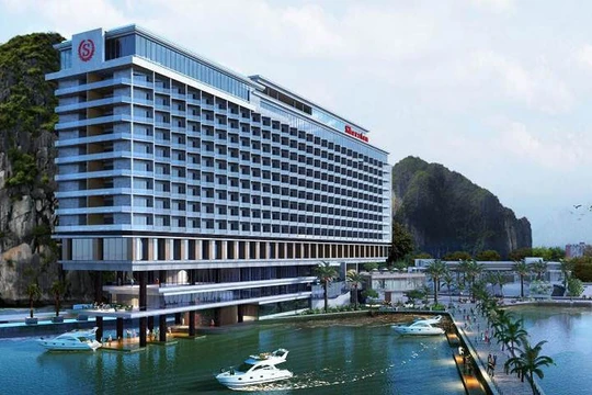 Phối cảnh tổng thể Khách sạn Sheraton Hạ Long Bay và dịch vụ cao cấp.