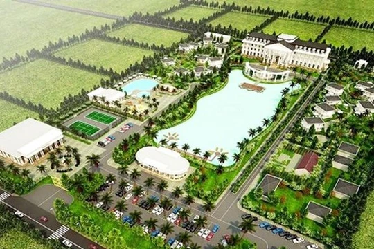 Phối cảnh Khu đô thị sinh thái Vĩnh Thịnh – An Tường.