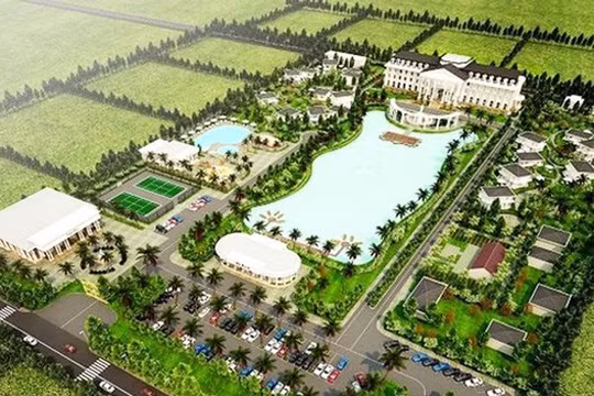 Phối cảnh Khu đô thị sinh thái Vĩnh Thịnh – An Tường.