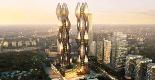 Phối cảnh dự án Diamond Rice Flower 