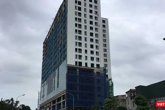 Muốn cưỡng chế sai phạm phải phá dỡ toàn bộ tòa nhà.
