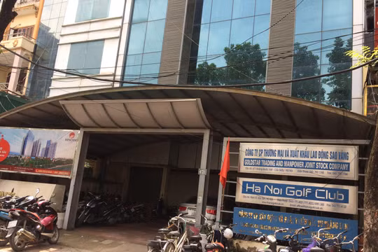Trụ sở Công ty CP Xây dựng và Phát triển đầu tư Thăng Long, Công ty CP Thương mại và Xuất khẩu lao động Sao Vàng và Công ty CP sân golf Hà Nội.