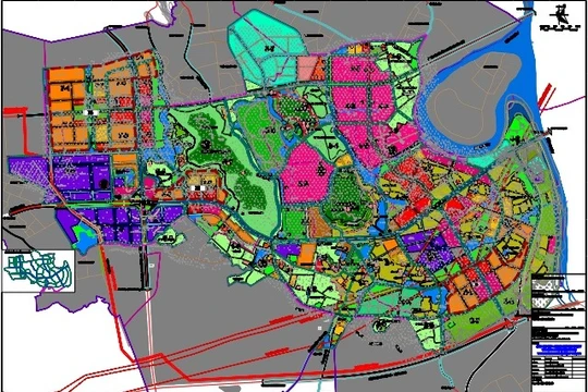 Quy hoạch chung thị trấn sinh thái Chúc Sơn.