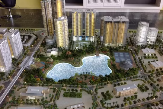 Khu đô thị Vibex có tổng diện tích gần 50ha tại quận Bắc Từ Liêm/ Ảnh: Vibex.vn