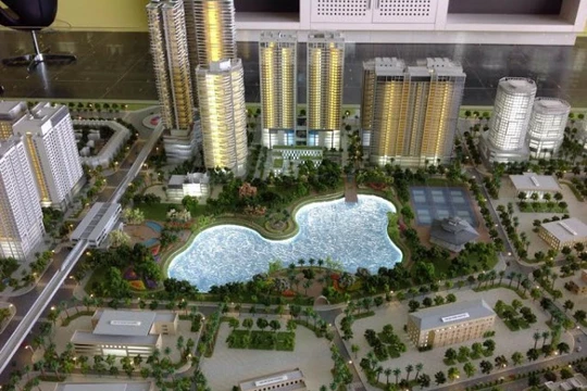 Khu đô thị Vibex có tổng diện tích gần 50ha tại quận Bắc Từ Liêm/ Ảnh: Vibex.vn