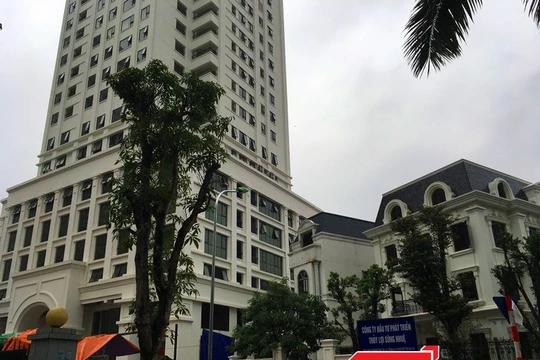 Dự án New House nằm ngay mặt đường chính Khu đô thị Xa La, Hà Đông - Ảnh: Q.V