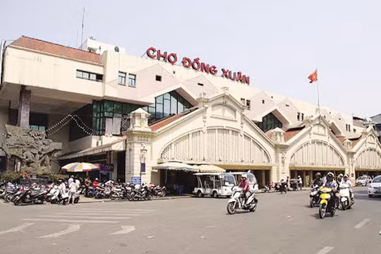Đề xuất xây mới chợ Đồng Xuân