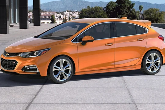 Bản hatchback của Chevrolet Cruze 2017 dành cho thị trường Mỹ