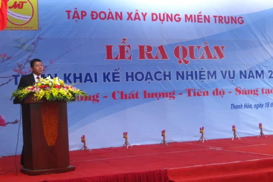  Ông Mai Xuân Thông, Chủ tịch HĐQT Tập đoàn Xây dựng Miền Trung/ Ảnh: mientrunggroup.com