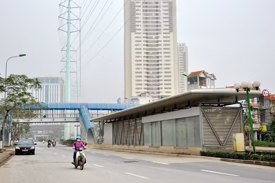 Hợp phần buýt nhanh (BRT) thuộc dự án Đầu tư phát triển giao thông đô thị Hà Nội được vay từ nguồn vốn ODA (Ảnh minh họa)