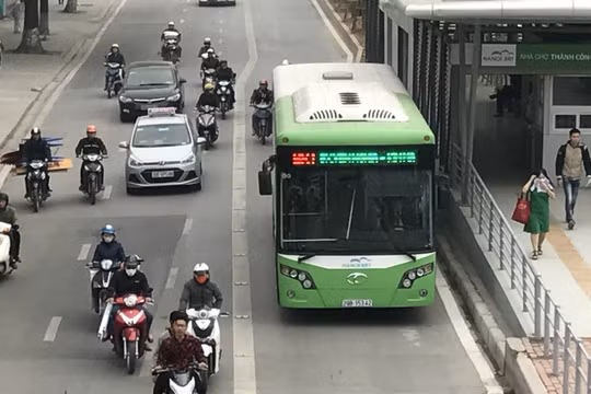 Buýt BRT chính thức đi vào hoạt động từ ngày 1/1/2017