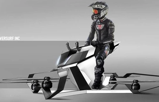 Chính phủ Singapore đang quan tâm đến Hoversurf Scorpion,tên gọi của một loại máy bay không người lái. Ảnh: Cnet