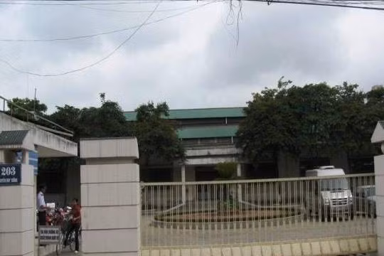 Trụ sở chính của Công ty CP Dệt 19/5 Hà Nội là số 203 Nguyễn Huy Tưởng - Ảnh: Báo Xây dựng