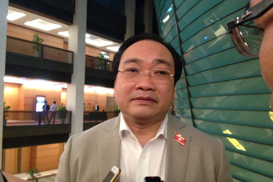 Ông Hoàng Trung Hải, Bí thư Thành ủy Hà Nội.