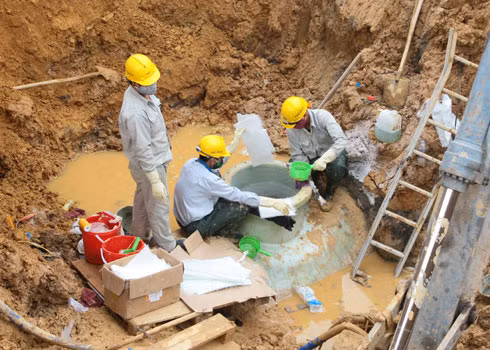 Đến nay đường ống nước sông Đà số 1 đã vỡ 21 lần. (Ảnh minh họa, nguồn internet).