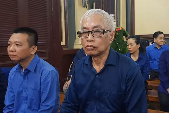 Bị cáo Trần Phương Bình tại phiên tòa.