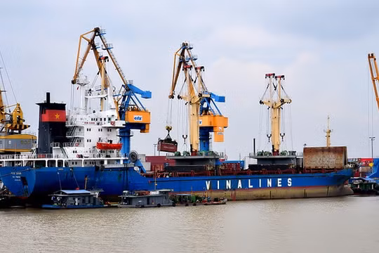 Bộ GTVT đã chỉ đạo Vinalines tập trung xác định lại giá trị doanh nghiệp. (Ảnh minh họa, nguồn: Internet).