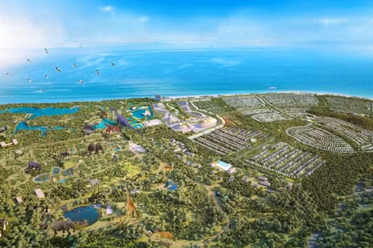 Phối cảnh dự án Safari Hồ Tràm