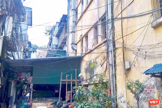 Khu chung cư 4 tầng A1, A2 Giảng Võ. (Ảnh minh họa)