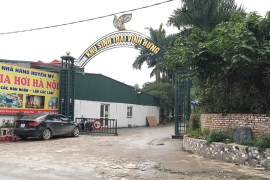 DA xây dựng tuyến đường Minh Khai - Vĩnh Tuy - Yên Duyên, đoạn nối từ đường Minh Khai đến đường Vành đai 2,5 do Công ty CP đầu tư phát triển hạ tầng và đô thị Vĩnh Hưng là chủ đầu tư.