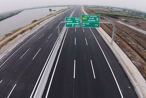 Cao tốc Hà Nội - Hải Phòng.