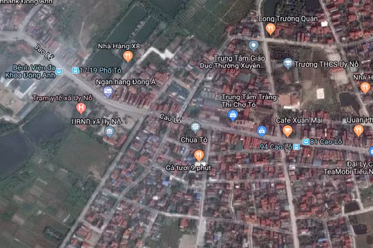 Tuyến đường Cao Lỗ có chiều dài khoảng 2,7km đi qua thị trấn Đông Anh, xã Uy Nỗ, Việt Hùng.