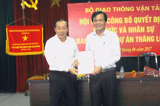 Ông Dương Viết Roãn được bổ nhiệm làm Giám đốc PMU Thăng Long từ 1/7.