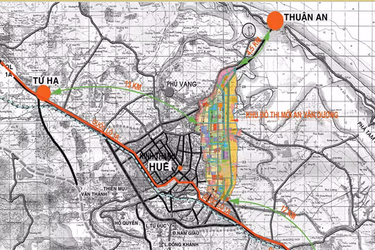 Thừa Thiên Huế đang tìm nhà đầu tư thực hiện các dự án thuộc Khu đô thị mới An Vân Dương.