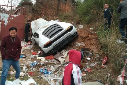 Hiện trường vụ tai nạn. Ảnh: Carnewschina.