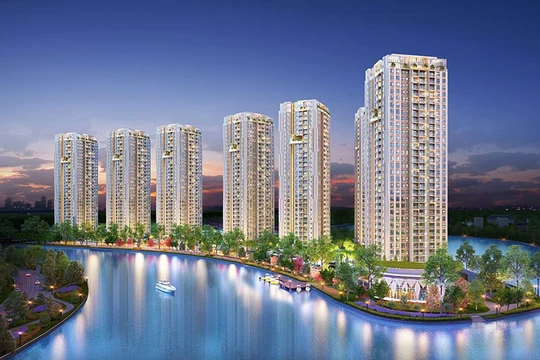 Dự án Gem Riverside tại Nam Rạch Chiếc, P. An Phú, Q.2 của Tập đoàn Đất Xanh.