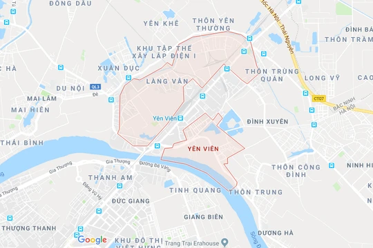 Tuyến đường thuộc các xã Yên Viên, Đình Xuyên - huyện Gia Lâm.