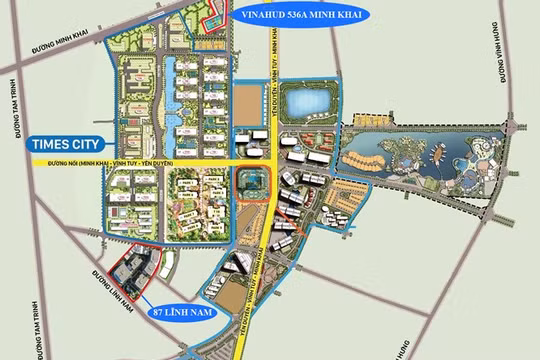 Vốn đối ứng dự án lên đến 60ha đất tại các quận nội thành.