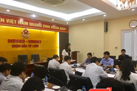 Theo báo cáo của quận Bắc Từ Liêm trên địa bàn hiện có 25 dự án chậm triển khai.