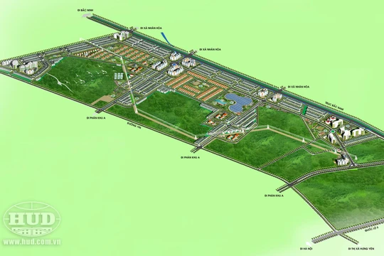 Dự án có quy mô lên đến 140ha tại huyện Mỹ Hào, tỉnh Hưng Yên.