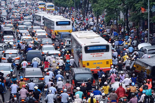 Đề án về giao thông sẽ được Hà Nội khẩn trương xây dựng - Ảnh: Kinh tế đô thị