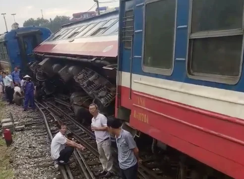 Hiện trường sự cố xảy ra (Ảnh Tiền Phong).